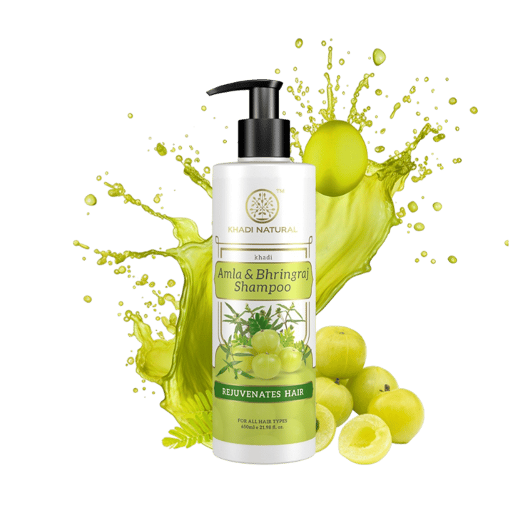 Khadi Natural Amla & Bhringraj Shampoo – 650 ml