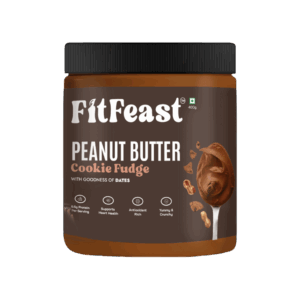Fitfeast Cookie Fudge Crunchy Peanut Butter - 400 g