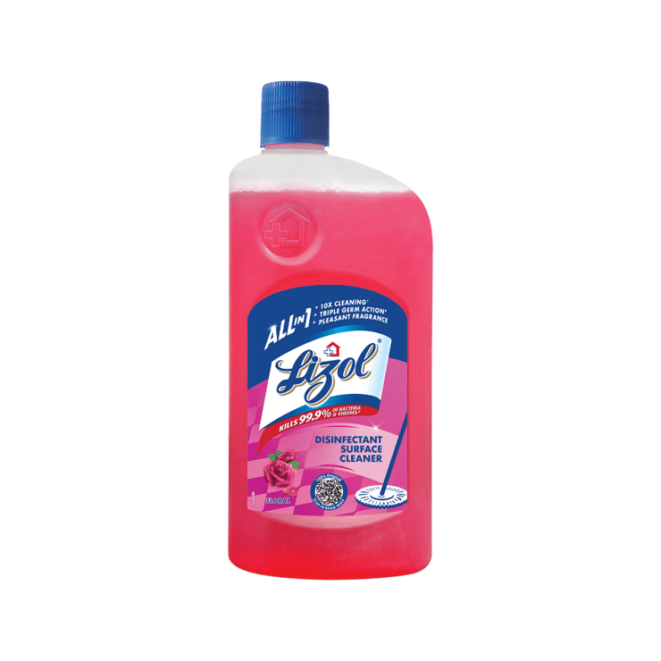 Lizol Disinfectant Surface & Floor Cleaner (Floral) – 1 ltr