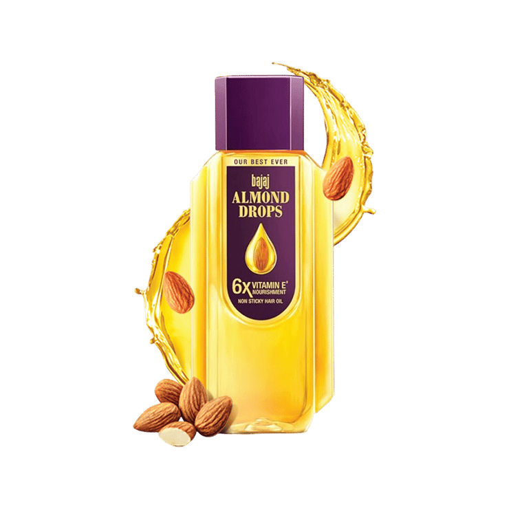 Bajaj Almond Drops Non-Sticky Hair Oil – 340 ml