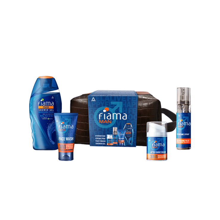 Fiama Essentials Men’s Grooming Kit – 1 pack (4 pieces)