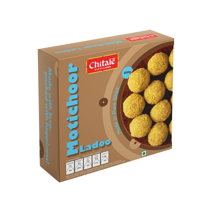 Motichoor Laddu by Chitale – 250 g