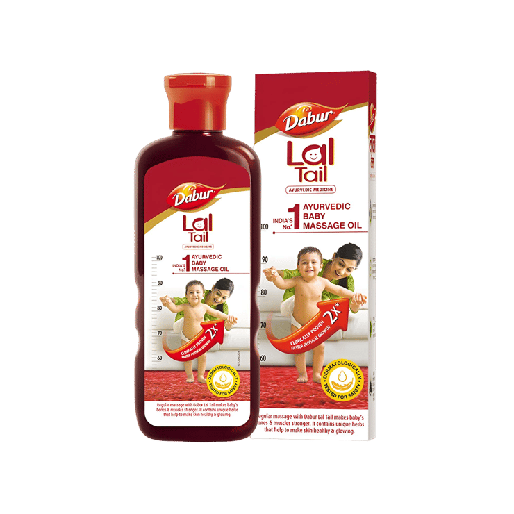 Dabur Lal Tail Ayurvedic Baby Massage Oil – 500 ml