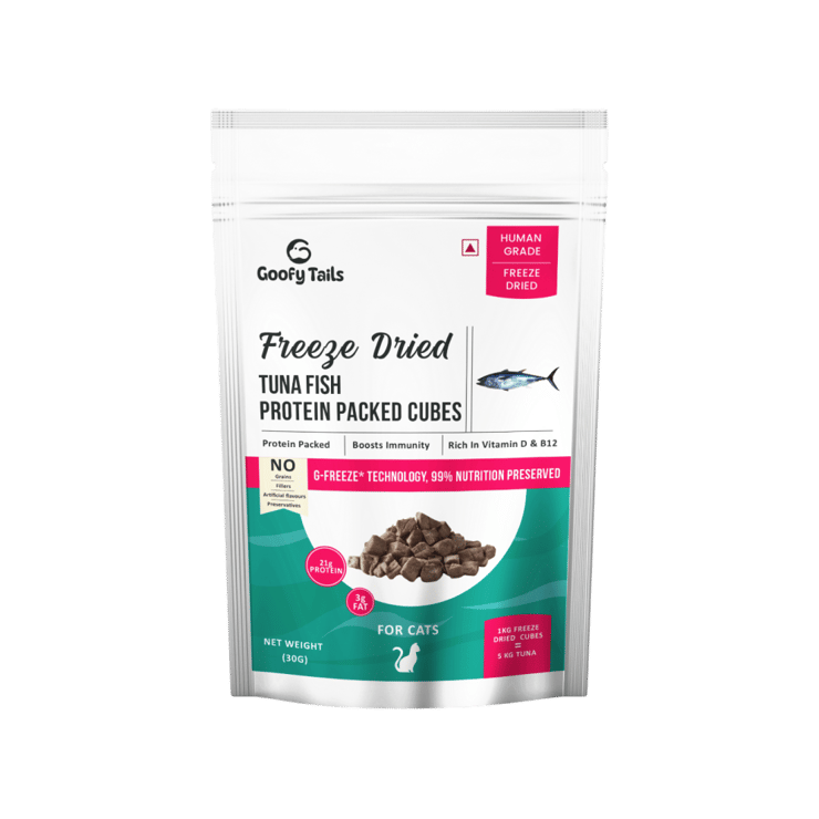 Goofy Tails Freeze Dried Tuna Cat Treat – 30 g