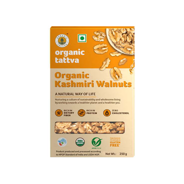 Organic Tattva Kashmiri Organic Walnut – 250 g