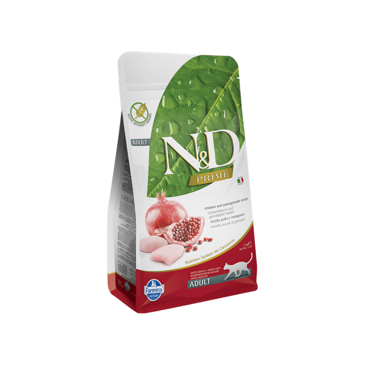 Farmina N&D Prime Chicken And Pomegranate Cat Dry Cat Food (Adult) – 1.5 kg