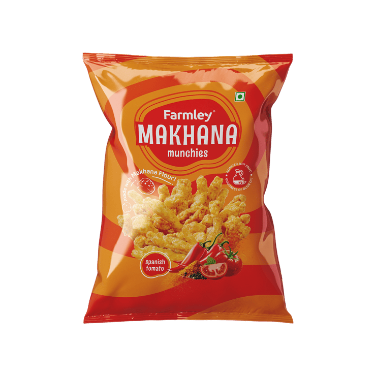 Farmley Makhana Crisps – Spanish Tomato – 33 g