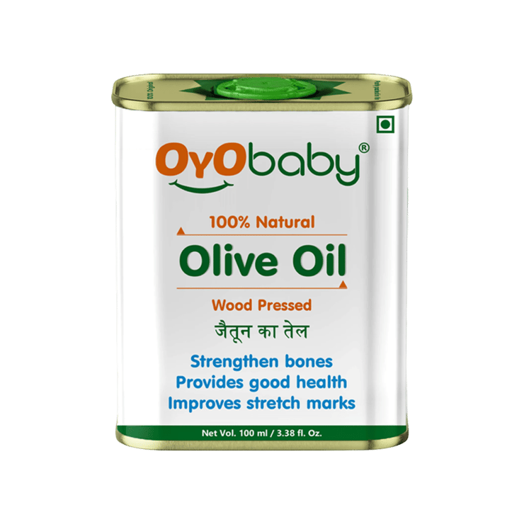 Oyo Baby Wood Pressed Baby Massage Olive Oil – 100 ml