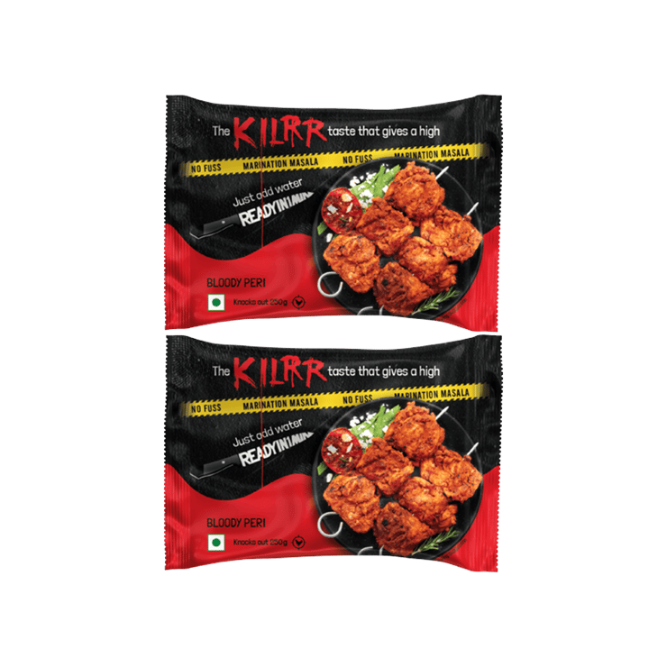 KILRR Bloody Peri Chicken Masala – Pack of 2 – 2 x 23 g