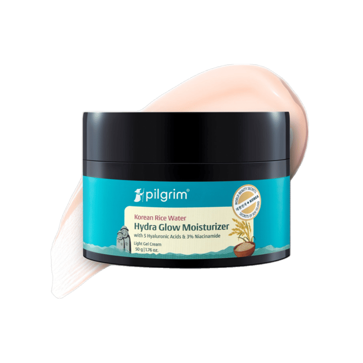Pilgrim Korean Rice Water Hydra Glow Face Moisturizer – 50 g