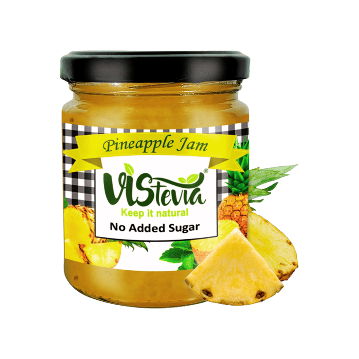 Vistevia Sugar Free Pineapple Jam – 220 g