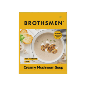 Brothsmen Creamy Mushroom Soup - Ready To Eat - 250 ml