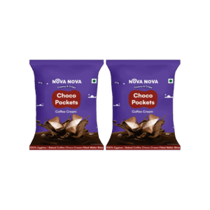 Nova Nova Coffee Cream Filled Bar Chocolate Pack - 2 x 30 g
