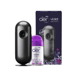Godrej Aer Matic Air Freshener - Violet Valley Bloom (Machine + Refill) (Violet) - 210 ml + 1 piece