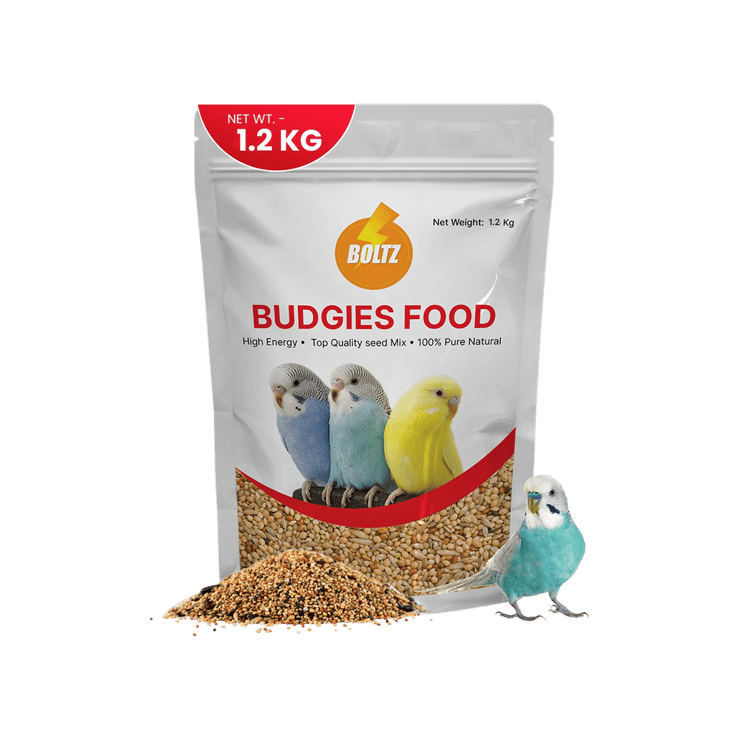 Boltz 100% Natural Bird Food for Budgies – 1.2 kg