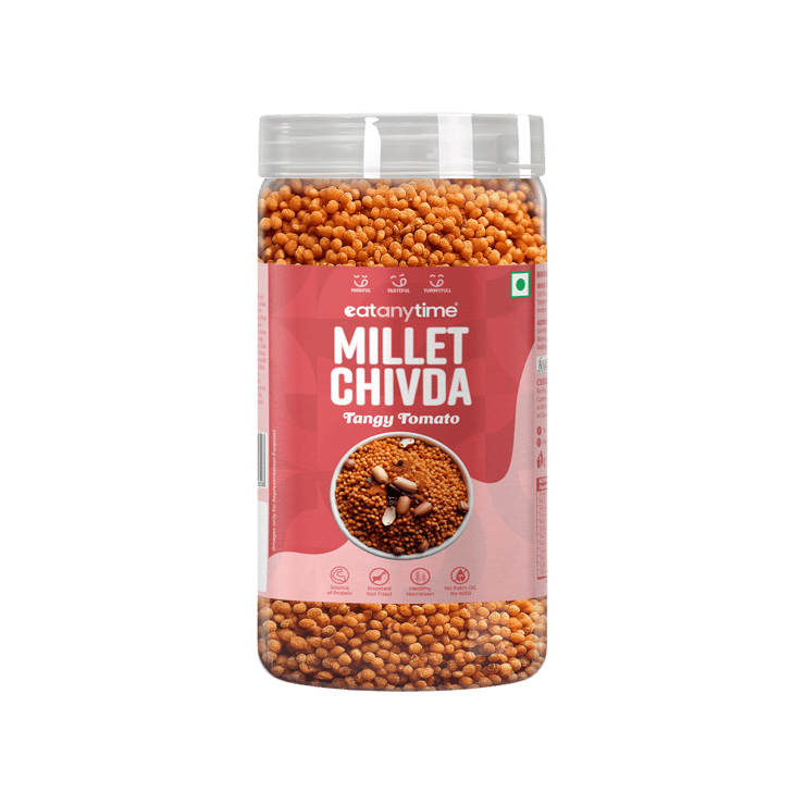 EAT Anytime Tomato Millet Chivda Namkeen – 300 g