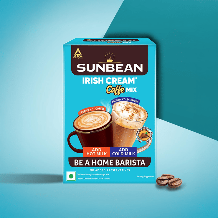 Sunbean Irish Cream Caf? Style Instant Coffee Mix – 72 g (6 x 12 g)