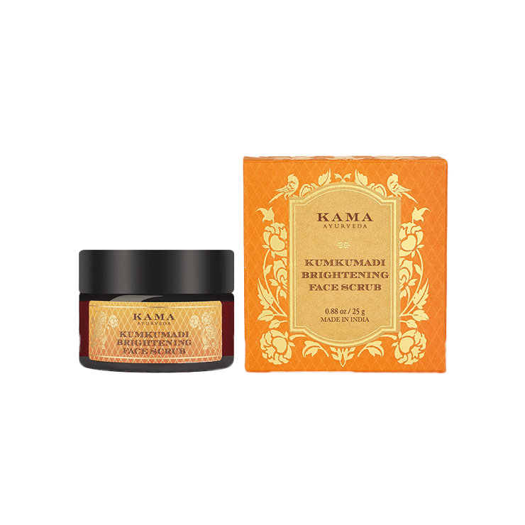 Kama Ayurveda Kumkumadi Brightening Face Scrub – 25 g