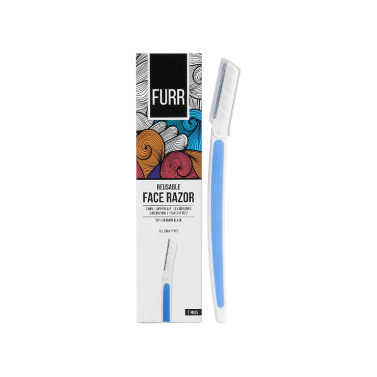 Furr By Pee Safe Reusable German Blade Face Razor – 1 piece