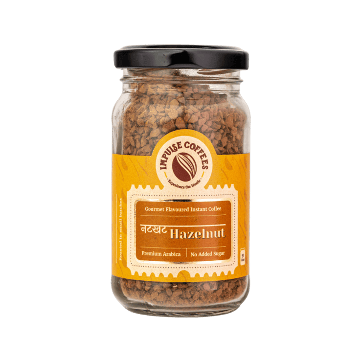 Impulse coffees Hazelnut Instant Coffee – 50 g