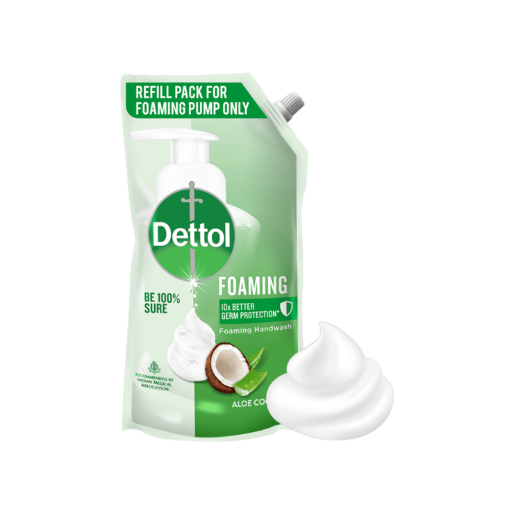 Dettol Aloe Coconut Foaming Handwash (700 ml) – 700 ml