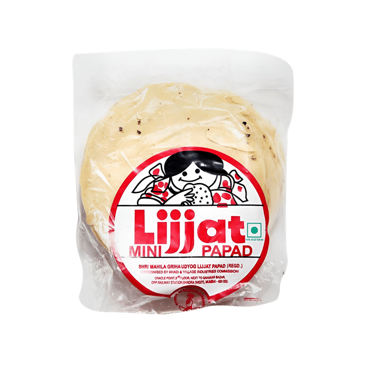 Lijjat Urad Mini Dal Papad – 200 g