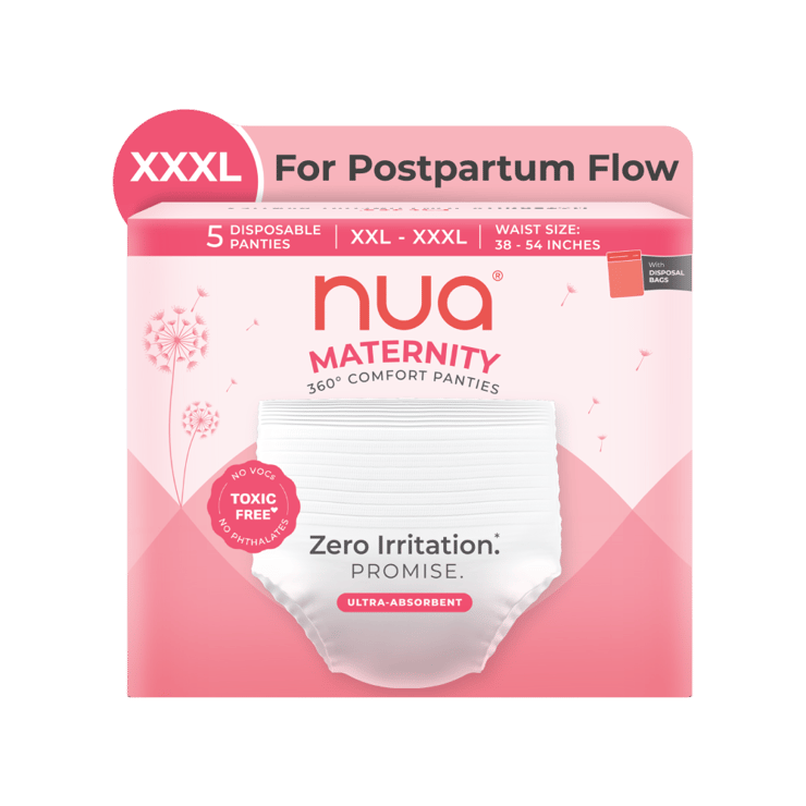 Nua Disposable Maternity Period Panty – 5 pieces
