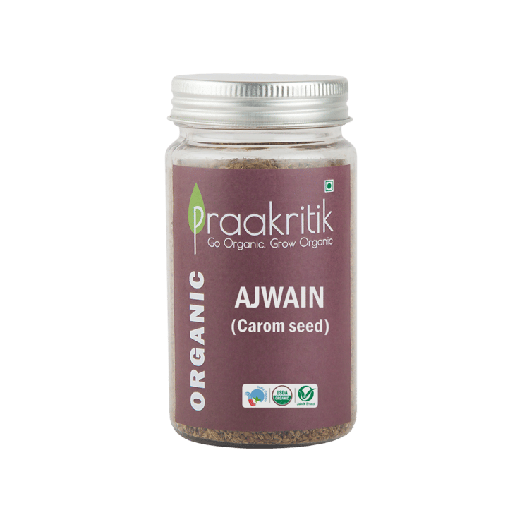 Praakritik Organic Ajwain Seeds – 100 g