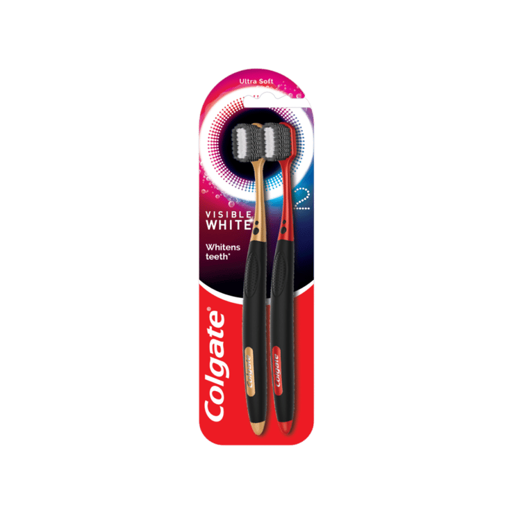 Colgate Visible White O2 Toothbrush – 1 pack (2 pieces)