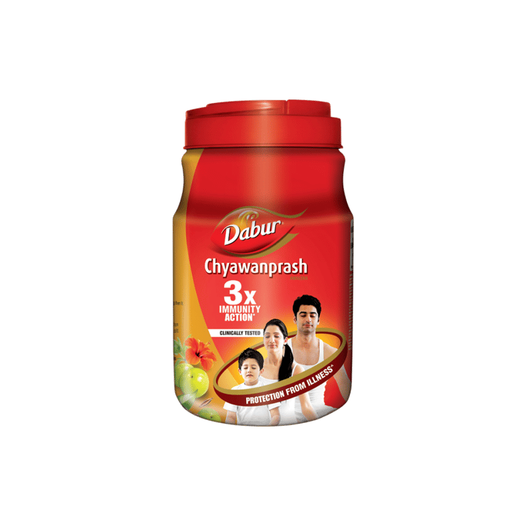 Dabur Chyawanprash Awaleha (2 kg) – 3x Immunity Action with 40+ Ayurvedic Herbs – 2 kg