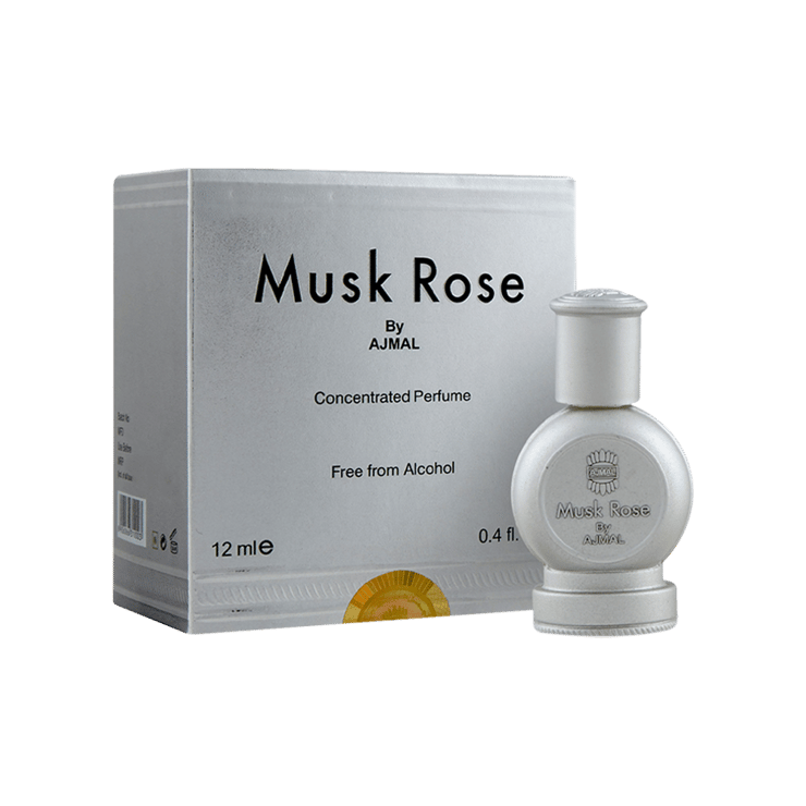 Ajmal Musk Rose Concentrated Attar (Musk Rose) – 12 ml