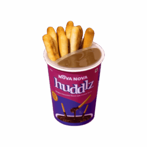 Nova Nova Huddlz Belgian Chocolate Dip and Stick Biscuits - 30 g