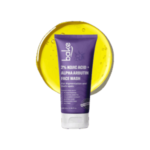 Bake 2% Kojic Acid+ Alpha Arbutin Face Wash - 100 ml