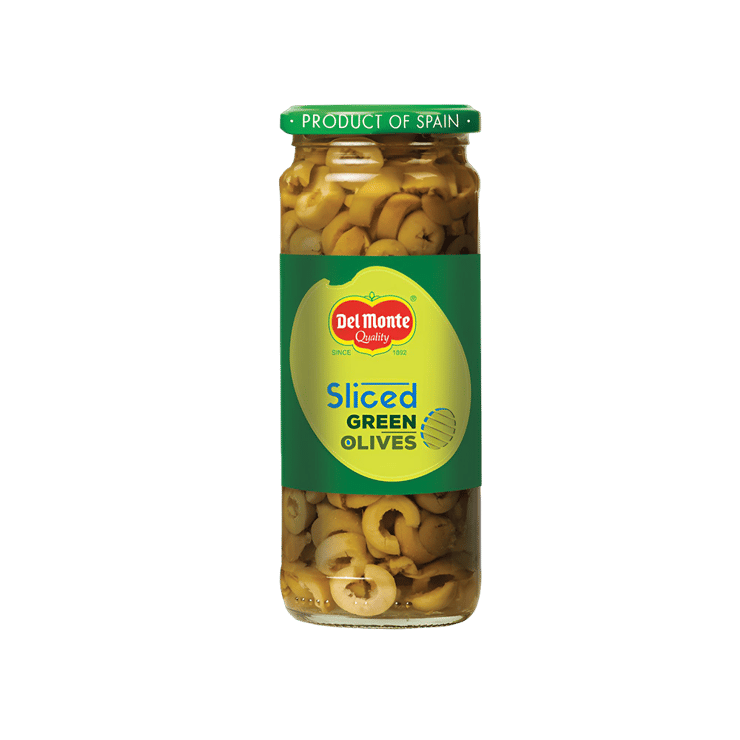 Del Monte Green Sliced Olives – 450 g