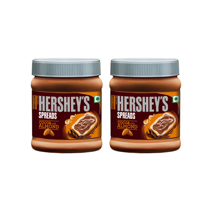 Hershey’s Cocoa with Almond Chocolate Spread – Pack of 2 – 2 x 150 g