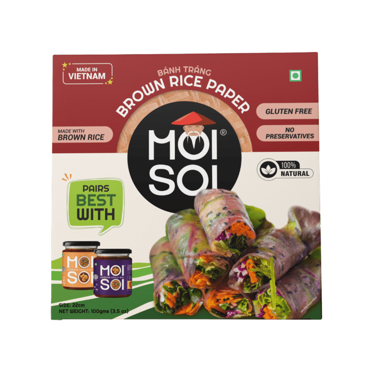 Moi Soi Brown Rice Paper – 100 g