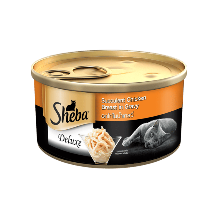 Sheba Deluxe – Chicken Breast in Gravy Wet Cat Food Wet – 85 g