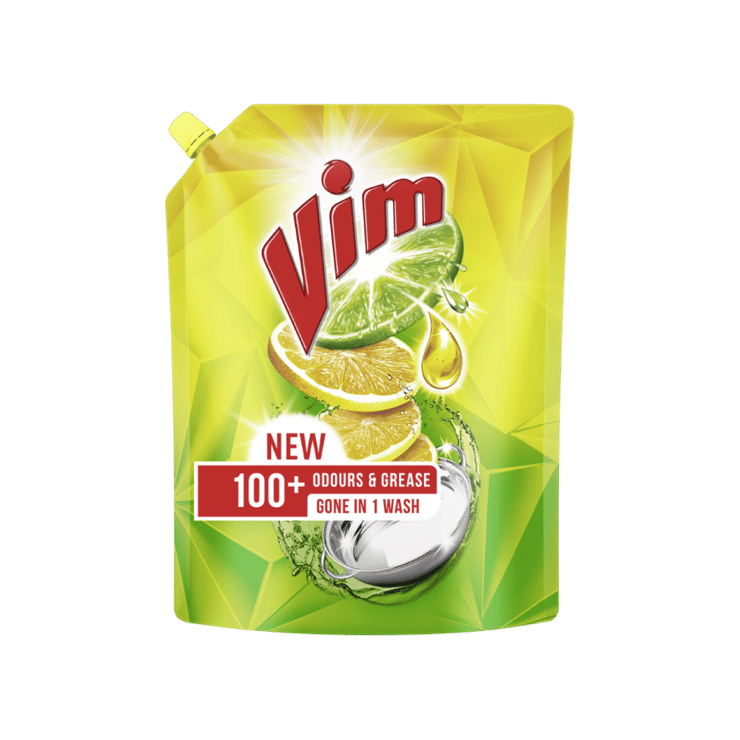 Vim Lemon Dishwash Gel – 2 ltr