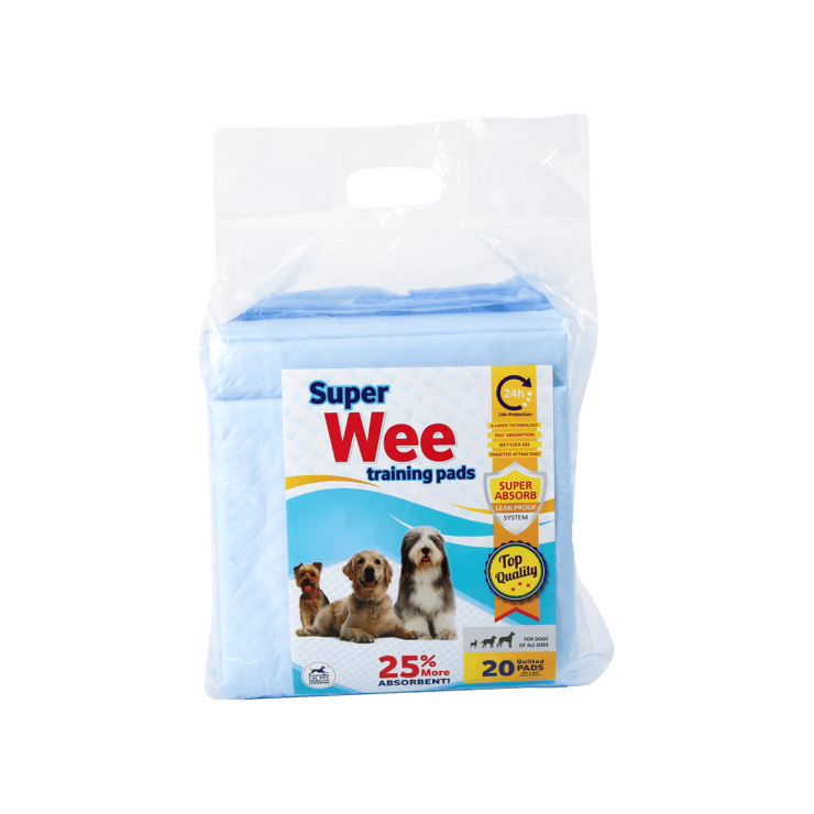 Super Dog Wee Training Pad (Small) – 1 pack (20 pieces)