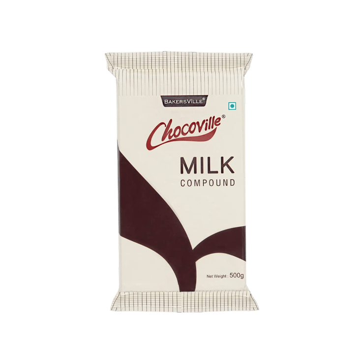 Chocoville Milk Compound Chocolate Bar – 500 g