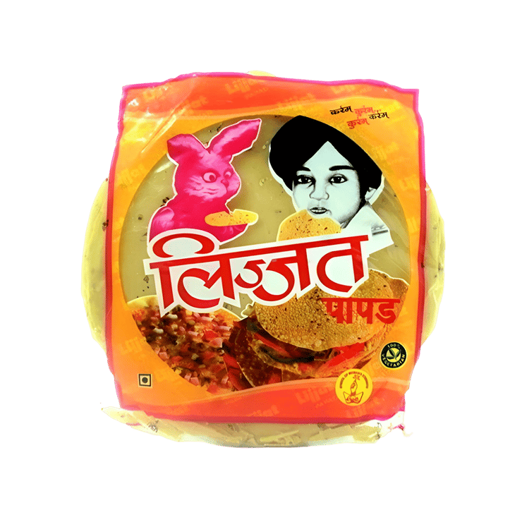 Lijjat Garlic Papad – 200 g