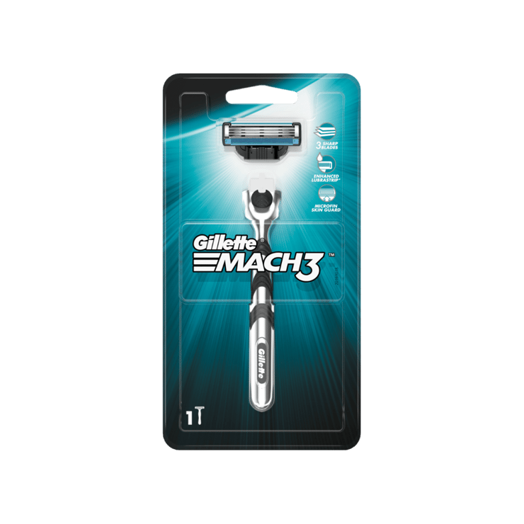 Gillette Mach 3 Men’s Razor – 1 piece