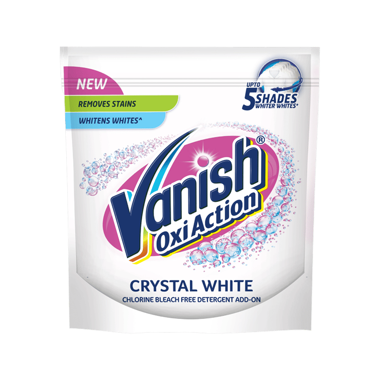 Vanish Oxi-Action White Chlorine Bleach Fabric Whitener – 400 g