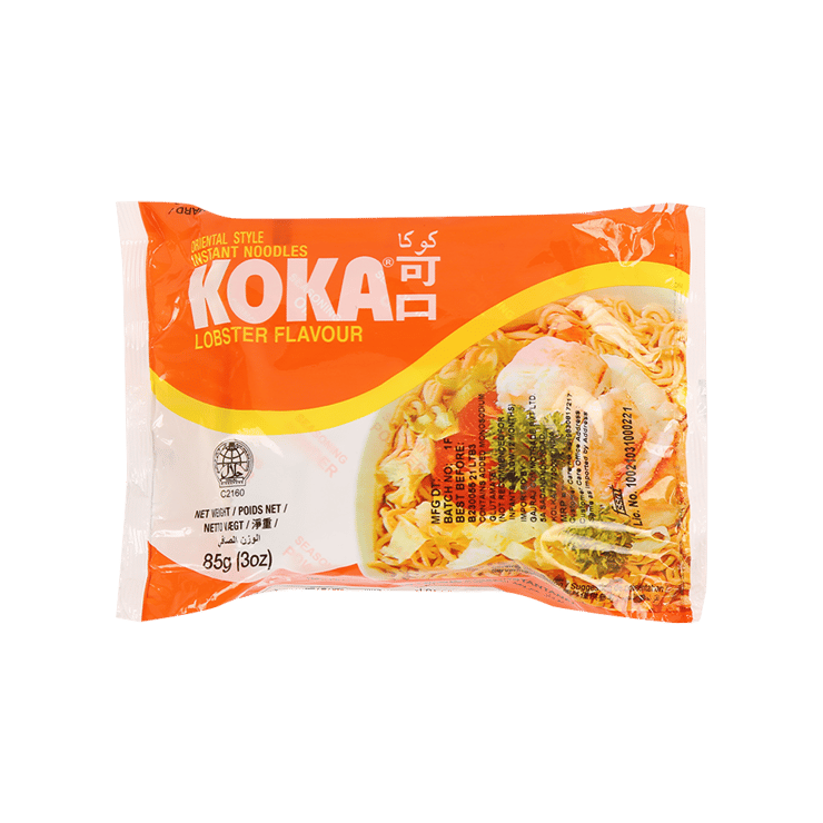 Koka Lobster Flavour Noodles – 85 g