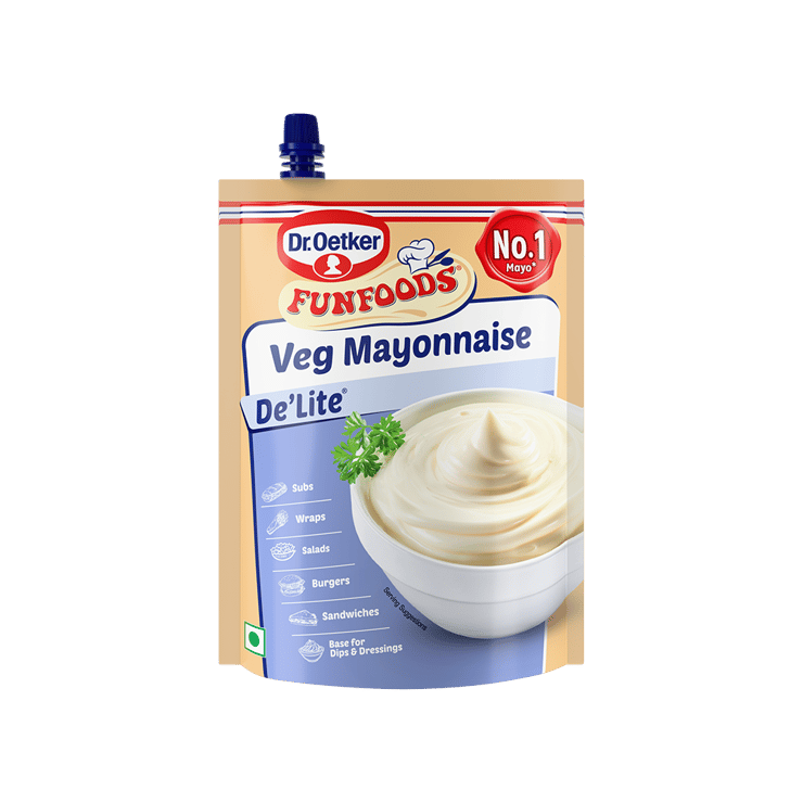 Dr. Oetker Funfoods Veg Mayonnaise De’lite – 750 g