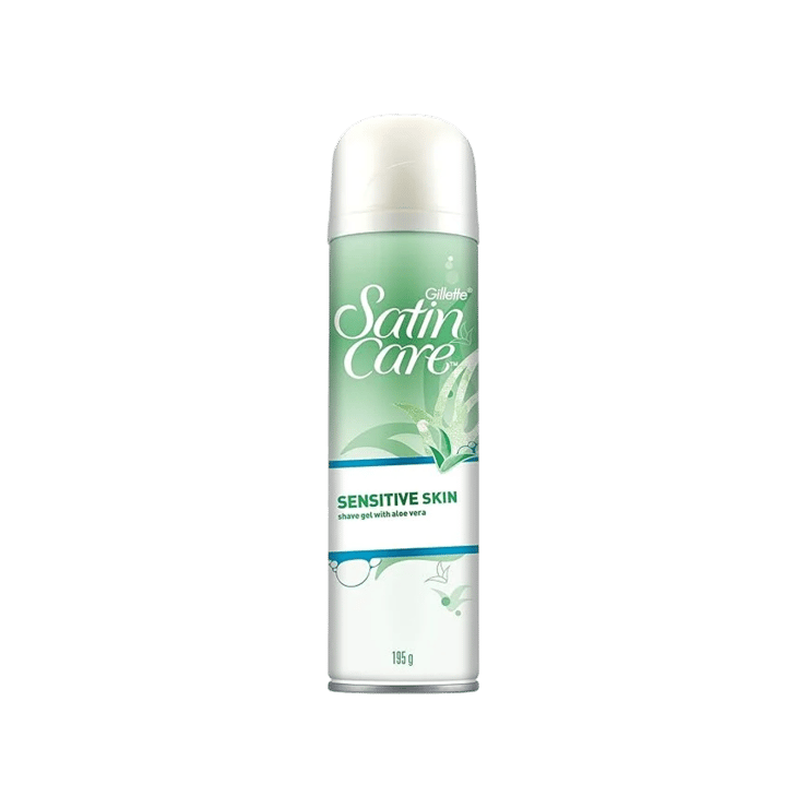Gillette Satin Care Sensitive Women’s Shaving Gel – 195 g