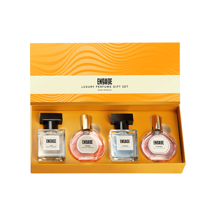 Engage Unisex Luxury Perfume Gift Set – 4 x 25 ml