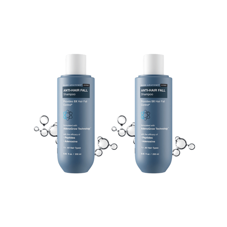 Bare Anatomy Anti-Hairfall Shampoo – Pack of 2 – 2 x 250 ml