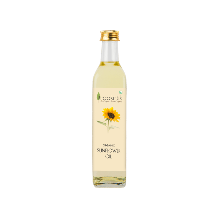 Praakritik Organic Sunflower Oil – 500 ml