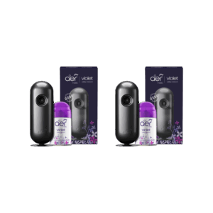 Godrej Aer Matic Air Freshener - Violet Valley Bloom (Machine + Refill) (Violet) - Pack of 2 - 2 x 210 ml + 1 piece